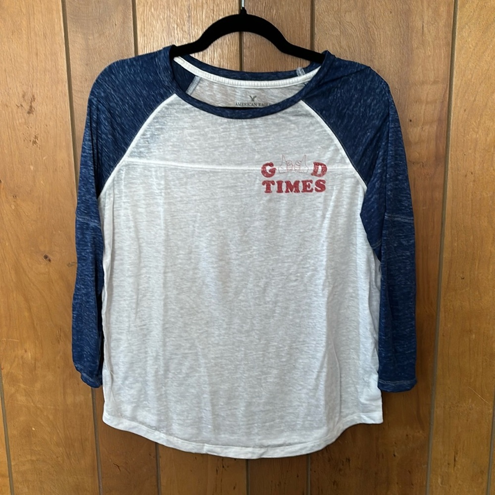 American Eagle Baseball Tee